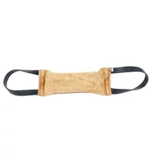 Bőr ütőzsák 25 x 5,5 belül varrott - 2 fogós