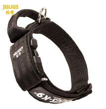 K9® biztonsági zárral ellátott nyakörv fogantyúval és cserélhető felirattal