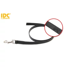 IDC® kaucsuk póráz, fogó nélkül, 1 méter, fekete
