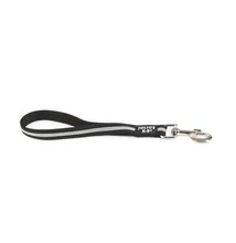 IDC® Csőheveder póráz fekete, 35 cm hosszú fogóval