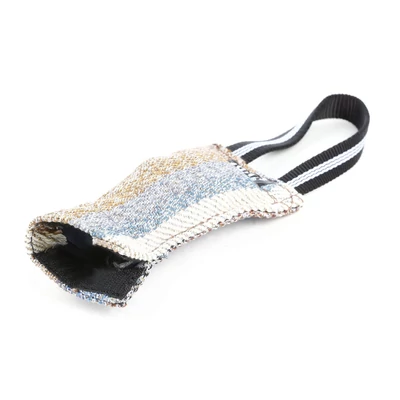 Tölthető ütőzsák tépőzárral 20 cm - nylon - 1 fogós