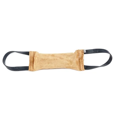 Bőr ütőzsák 25 x 5,5 belül varrott - 2 fogós