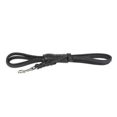 Marhabőr póráz 13 mm széles, 1,2 m-es fogó nélkül